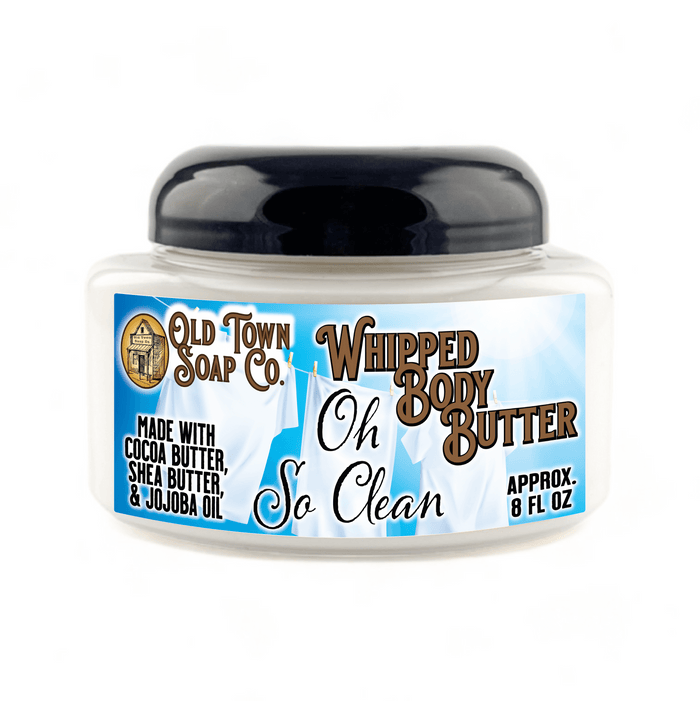 Oh So Clean Whipped Body Butter - Old Town Soap Co.