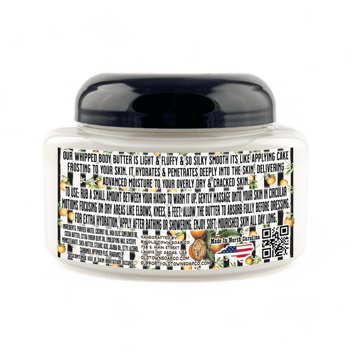 Orange You Beautiful Whipped Body Butter - Old Town Soap Co.