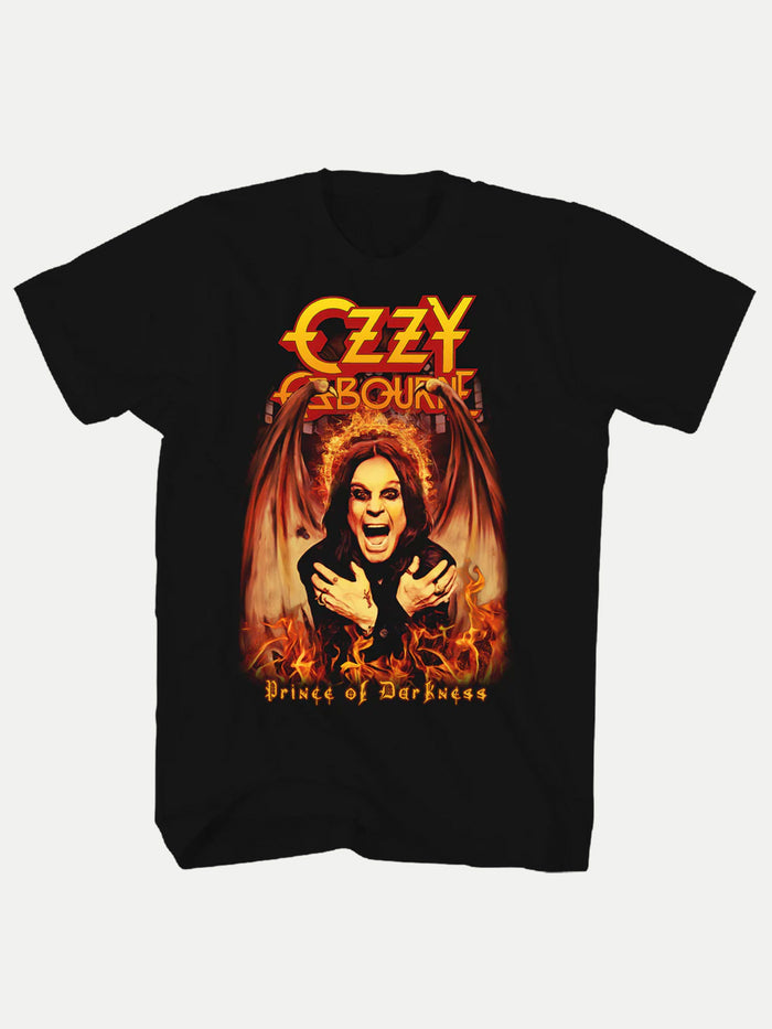 Ozzy Osborne - Demon Wings T-Shirt | Black-Image 4