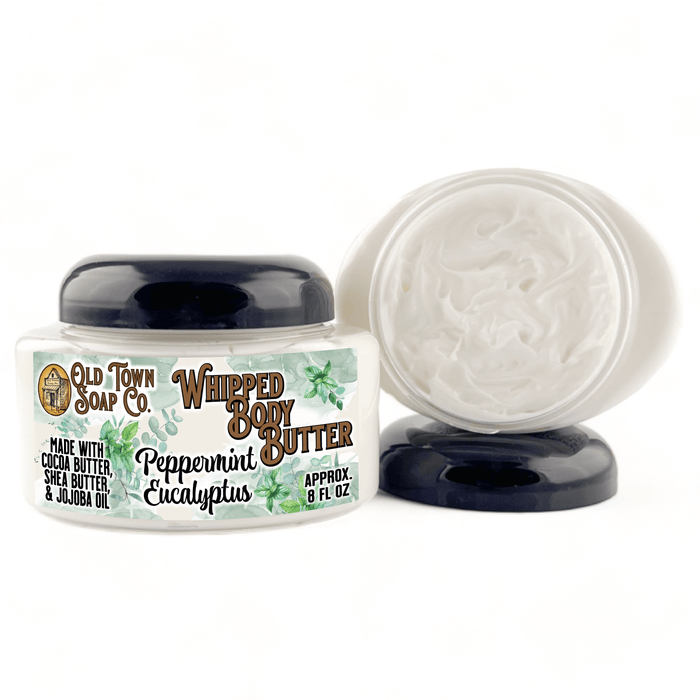 Peppermint Eucalyptus Whipped Body Butter - Old Town Soap Co.