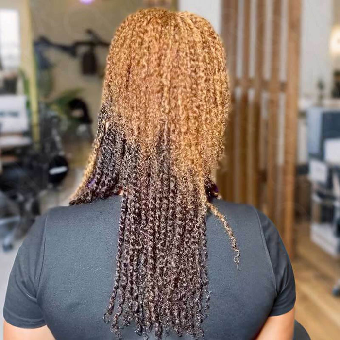 QVR 1 Pack #P4/30/27 Color Afro Kinky Bulk Human Hair