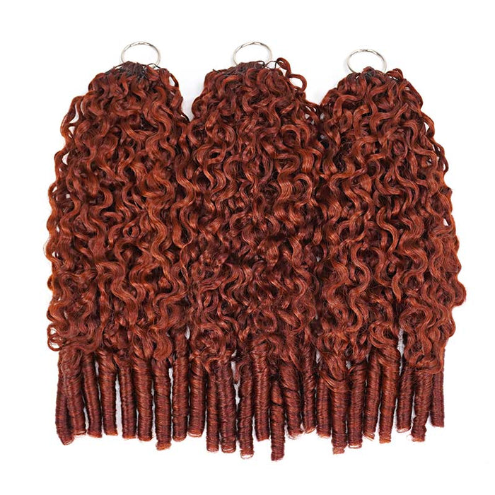 qvr human hair crochet braids bright brown for 4c hair twists and locs