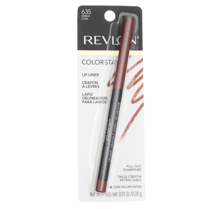 Revlon ColorStay Lip Liner, Sienna - 36 Pack