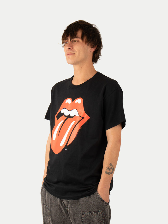 Rolling Stones - Classic Tongue T-Shirt | Black-Image 2