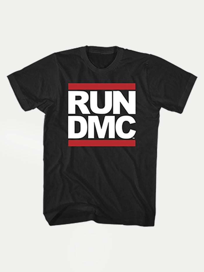 Run DMC - Logo T-Shirt | Black-Image 1