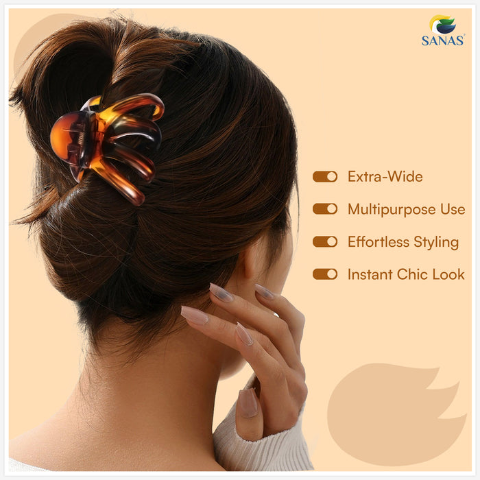 Strong Hold Hair Claw Clips for Thick Hair