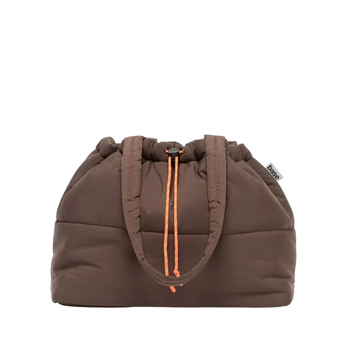 SCRUNCH BASE in Chocolate + Orange by Base Supply