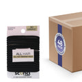 Scunci - Comfortable All Day Medium Hold, Black 18 ct - 48 Pack