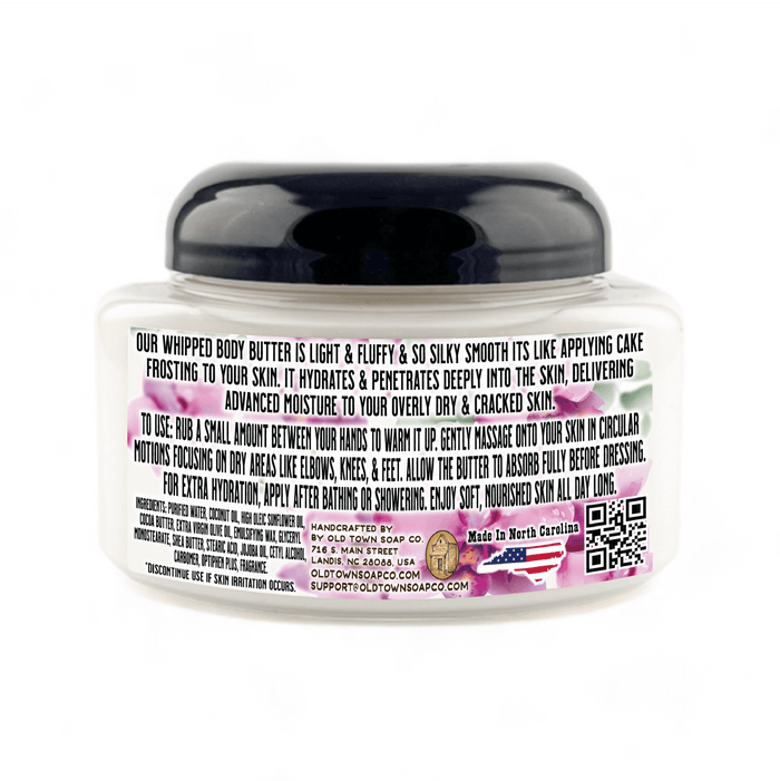 Sea Salt & Orchid Whipped Body Butter - Old Town Soap Co.