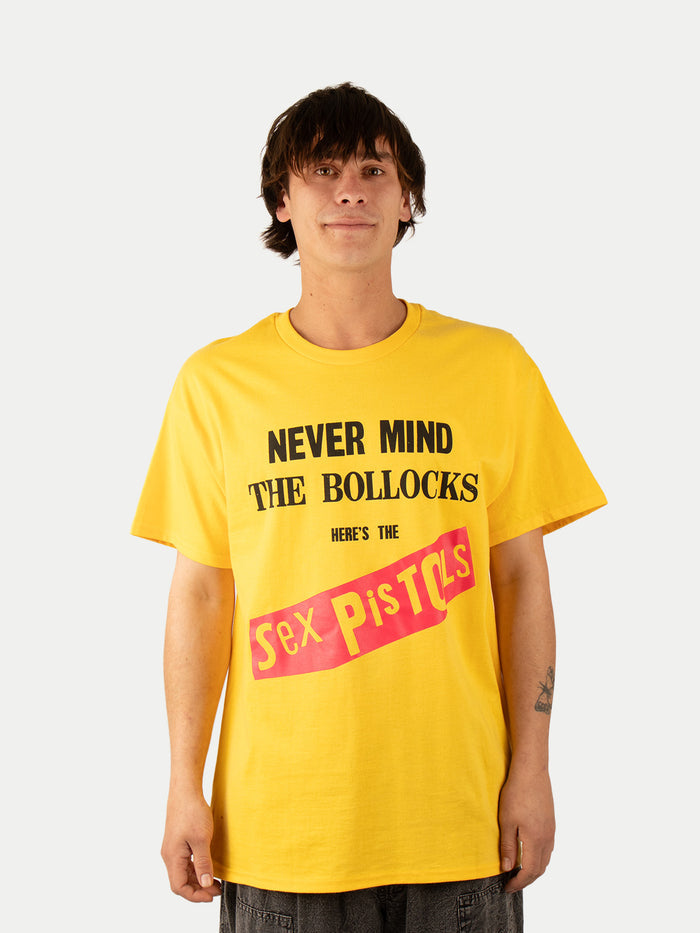 Sex Pistols - Never Mind Bollocks T-Shirt | Yellow-Image 1