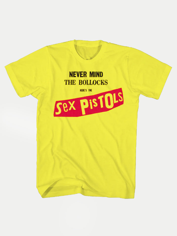 Sex Pistols - Never Mind Bollocks T-Shirt | Yellow-Image 4