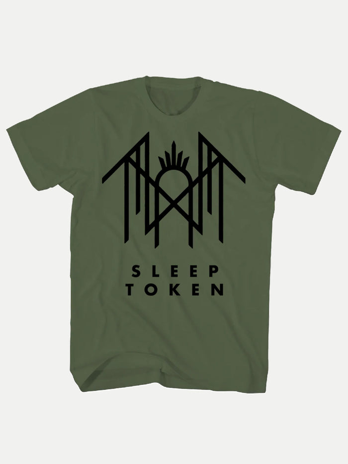 Sleep Token - Logo Symbol T-Shirt | Olive-Image 1