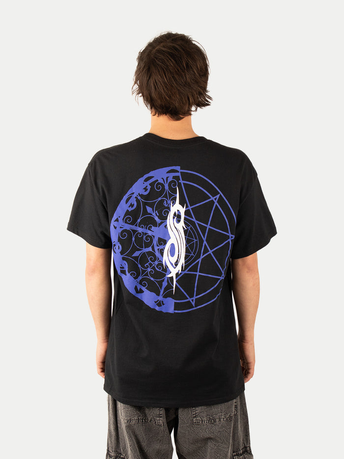 Slipknot - Member Numbers Photo Front and Back Print T-Shirt | Black-Image 3