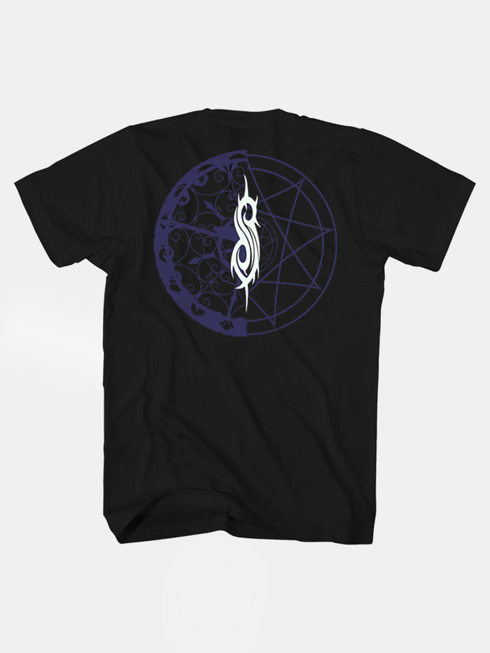 Slipknot - Member Numbers Photo Front and Back Print T-Shirt | Black-Image 5