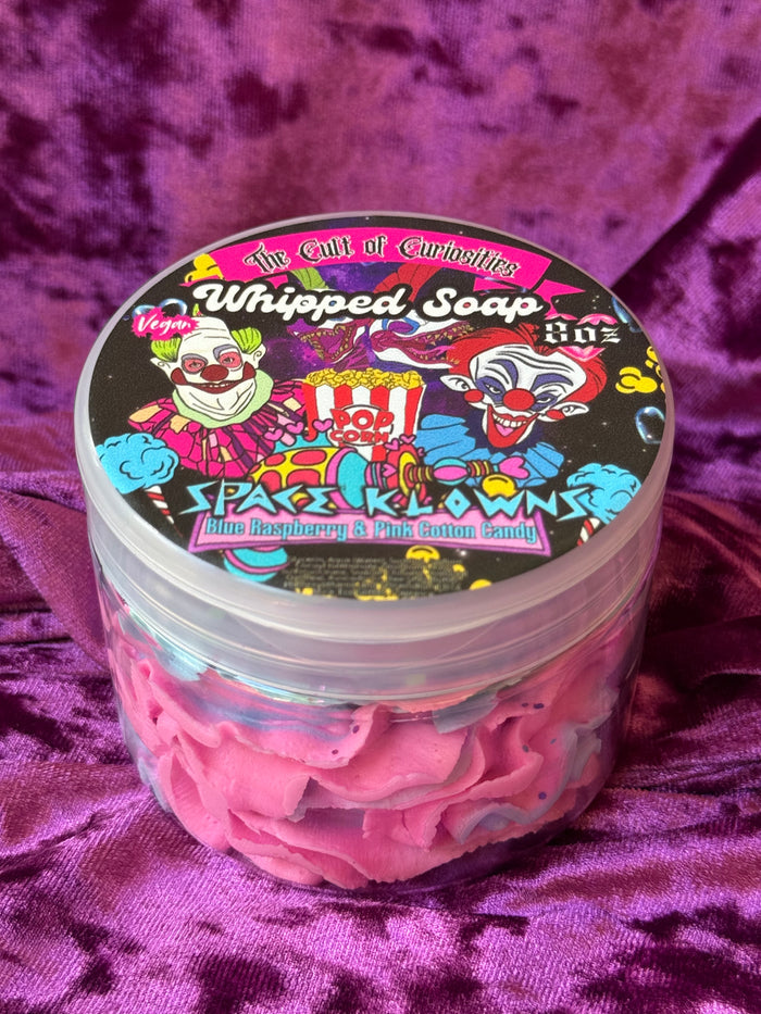 Space klownz 8oz whipped soap
