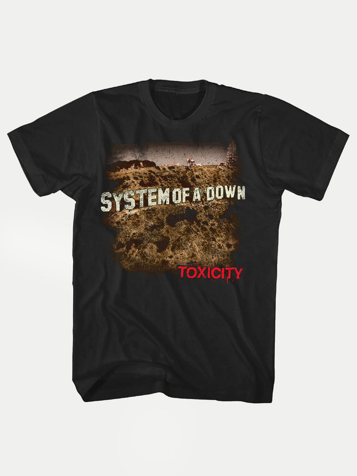 System of a Down - Toxicity T-Shirt | Black-Image 4
