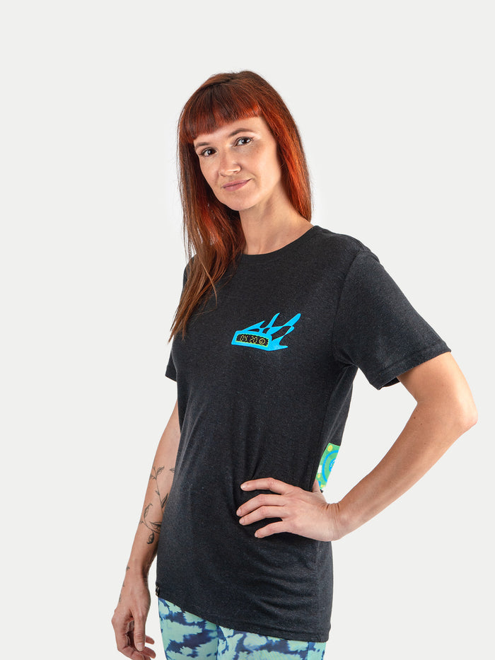Unisex Organic Hemp Bamboo Print Tee | Kick Ons-Image 4