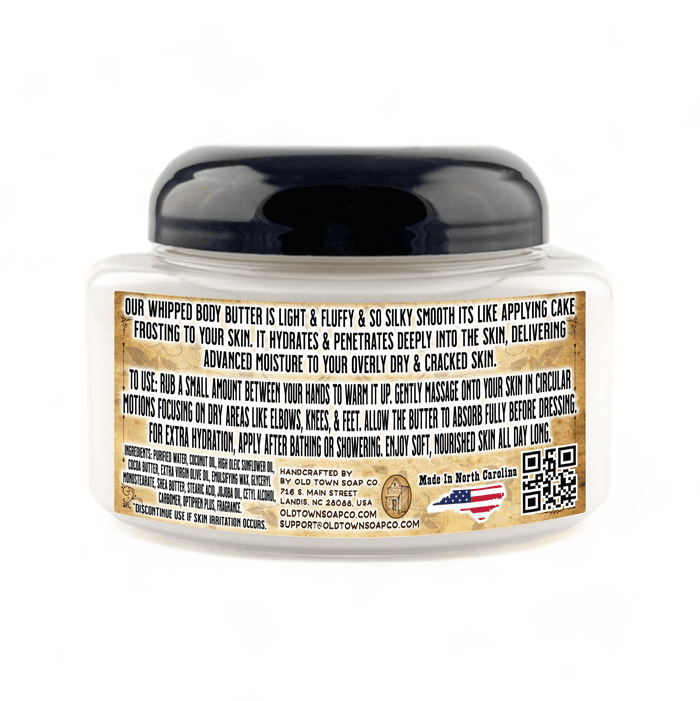 Unscented Whipped Body Butter - Old Town Soap Co.