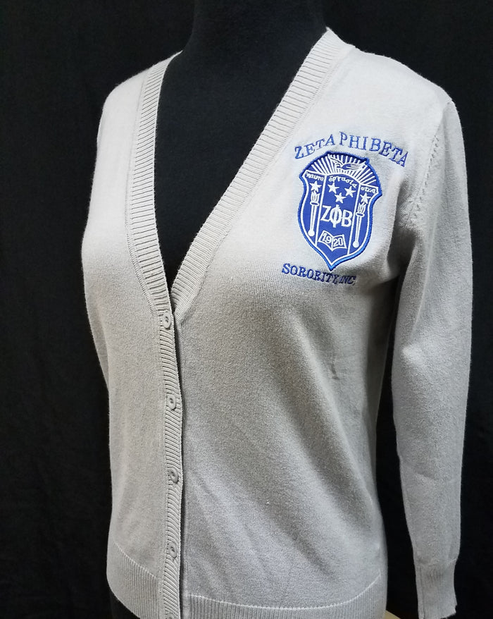 Zeta Classic Cardigan Silver.jpg