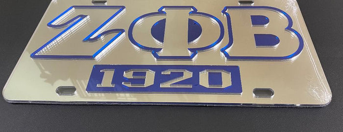 Zeta License Plates