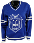 Zeta Varsity Chenille Sweater